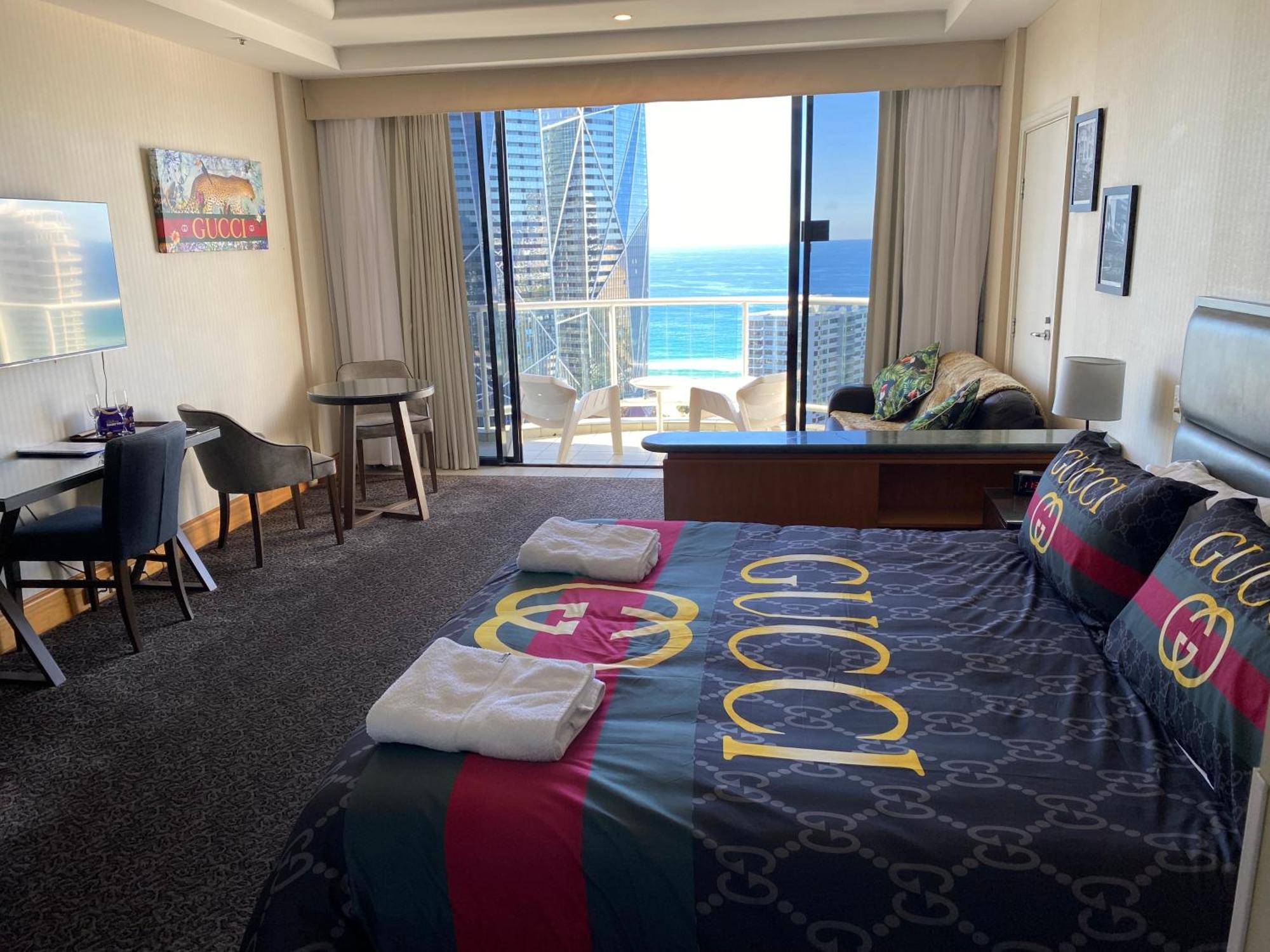 Luxury Privately Owned Ocean View Studio Apartments At O4Ks Gold Tower Голд-Кост Экстерьер фото